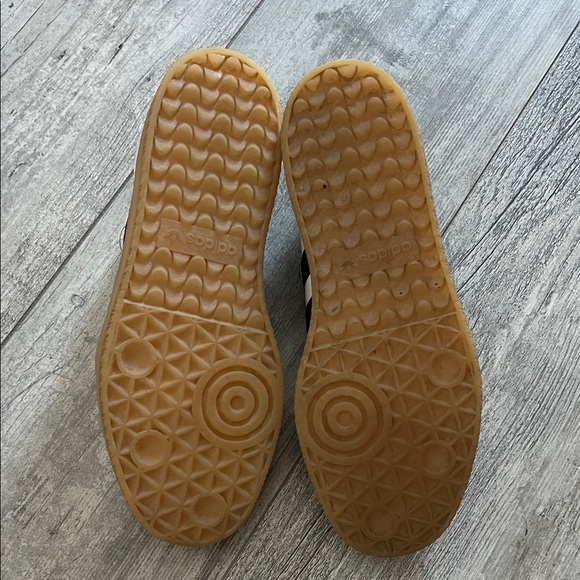 Adidas Sambas Women’s White and Black Striped Sneakers - Picture 5 of 11